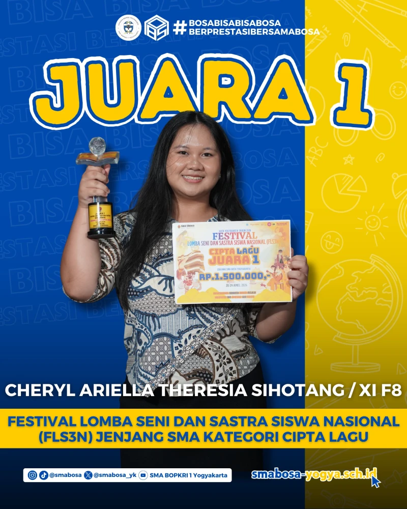 Juara 1 Cipta Lagu FLS3N SMA 2026